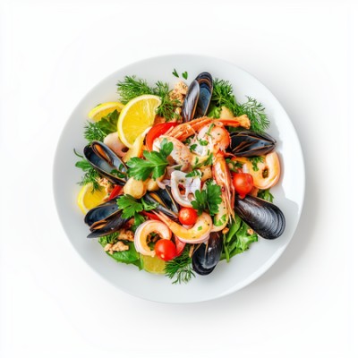 Фирменное блюдо Морской гриль прованс - купить в Байдаковке